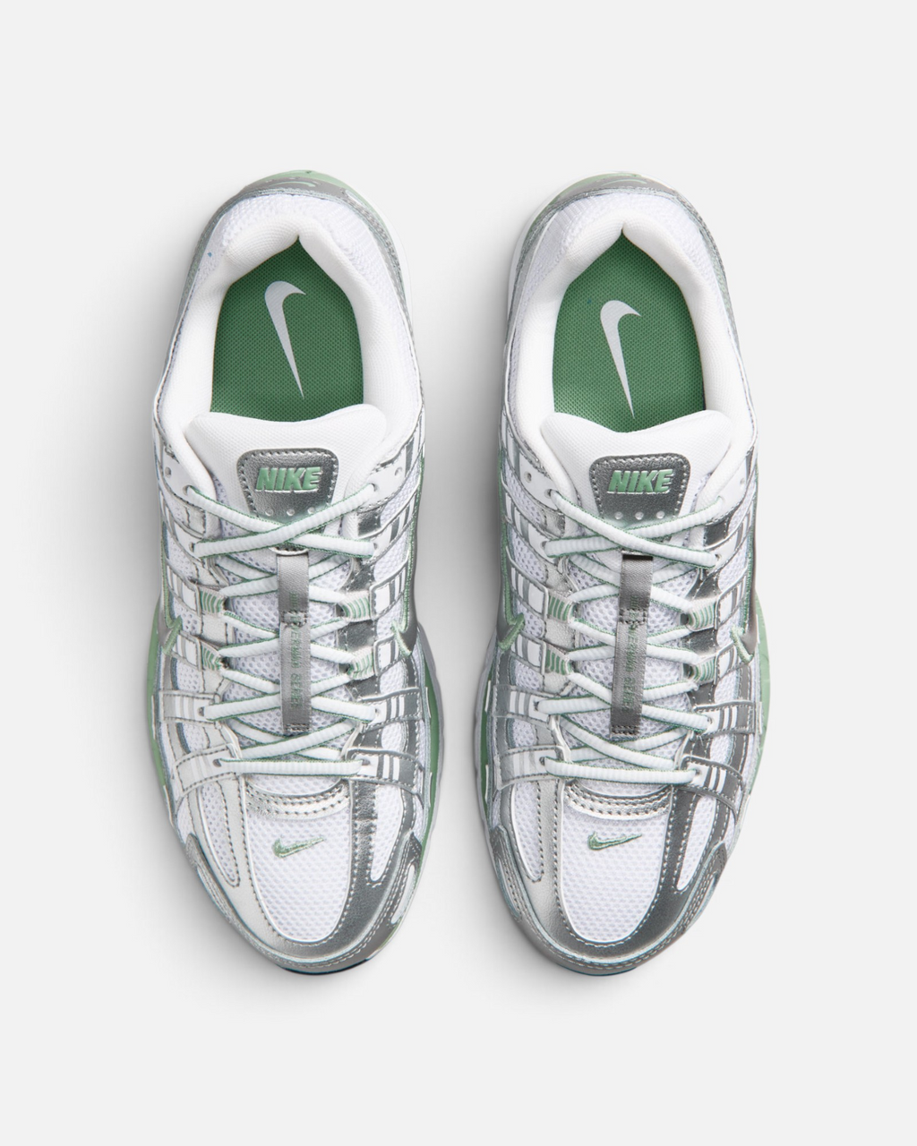 NIKE P-6000 METALLIC SILVER