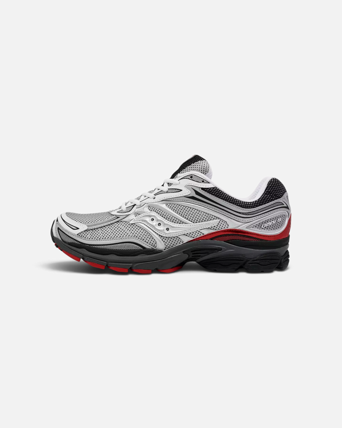 SAUCONY PROGRID OMNI 9 CASUAL WHITE CRIMSON