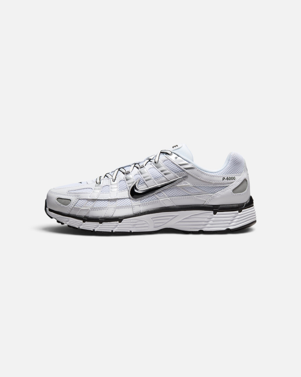NIKE P-6000 WHITE METALLIC