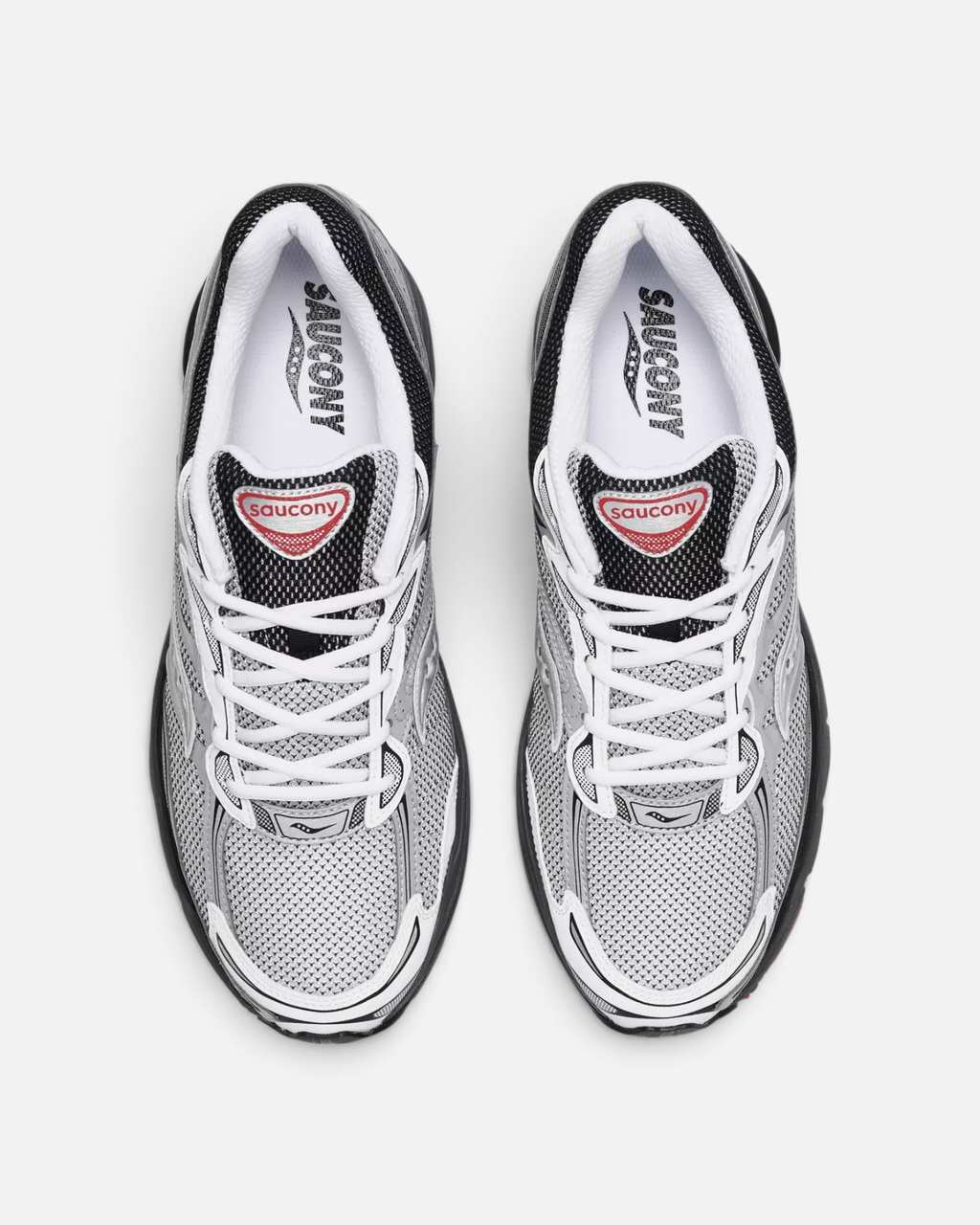 SAUCONY PROGRID OMNI 9 CASUAL WHITE CRIMSON