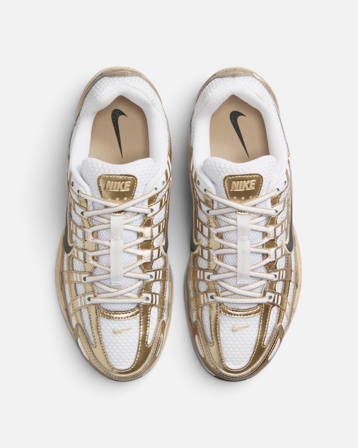 NIKE P-6000 METALLIC GOLD