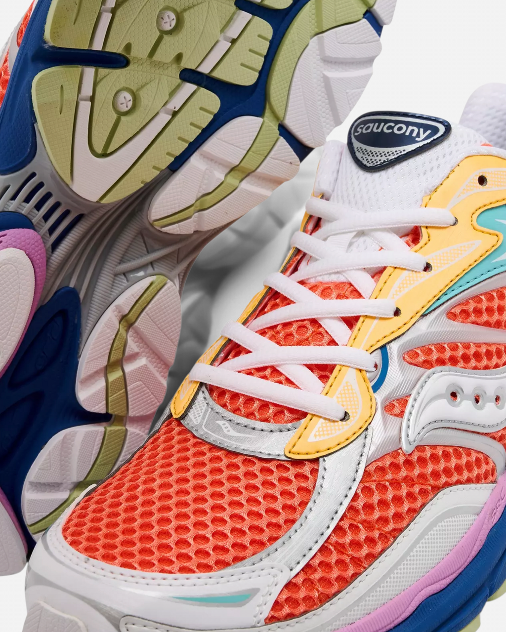 SAUCONY PROGRID OMNI 9 CASUAL ORANGE MULTI