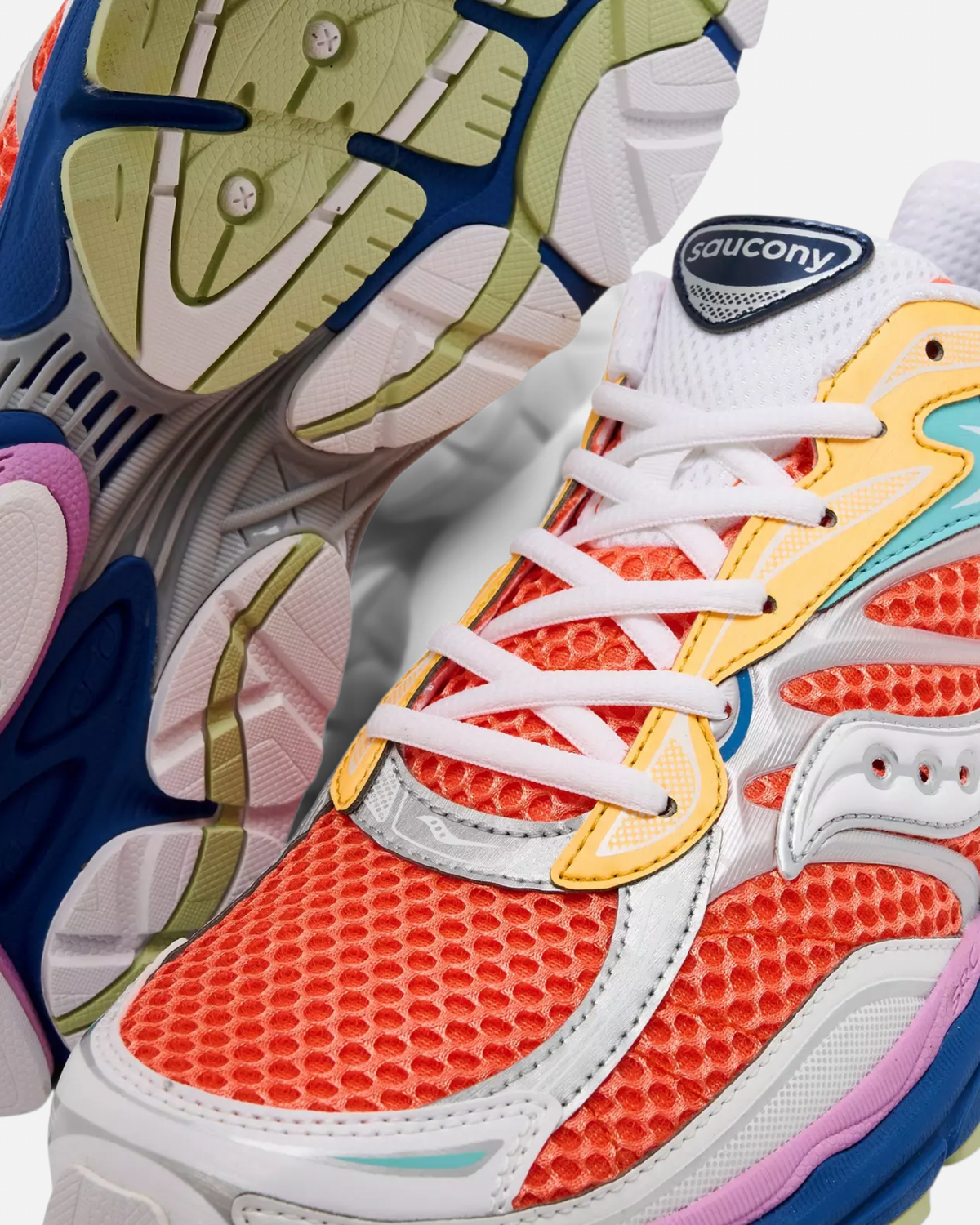 SAUCONY PROGRID OMNI 9 CASUAL ORANGE MULTI