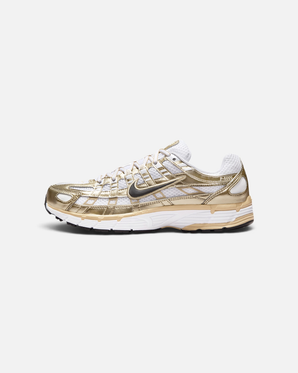 NIKE P-6000 METALLIC GOLD